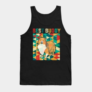 Best Buddy Sheltie Tank Top